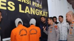 Polisi Tangkap 2 Pelaku Pembunuhan di Langkat, Dipicu Curi Sawit
