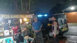 Patroli Dini Hari Polsek Sunggal Intensifkan Pengamanan, Antisipasi Kejahatan Jalanan dan Tawuran