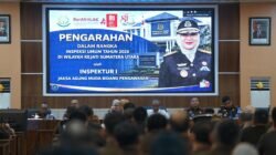 Lakukan Pengawasan dan Monitoring Kinerja, Inspektur I Bidang Pengawasan Kejaksaan Agung RI Inspeksi Kejati Sumut beserta Jajaran
