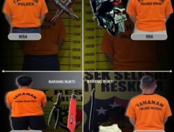 Komitmen Berantas Curat, Polres Binjai Bekuk 4 Pelaku di Lokasi Berbeda