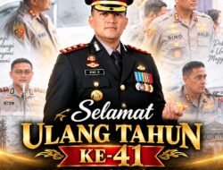 Keluarga Besar Grup Mitra Polda Sumut Ucapkan Selamat Ulang Tahun Ke-41 Kapolres Binjai