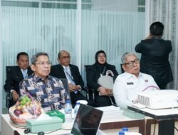 Wakajatisu Eko Adhyaksono sebagai Penguji pada Seminar Hasil Proyek Perubahan Pelatihan Kepemimpinan Nasional Tingkat II Di BPSDM Provinsi Sumut