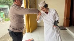 Kanit Samapta Polsek Sunggal, Jum’at Barokah Kunjungi Pondok Pesantren Al – Badar