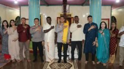 Pererat Toleransi dan Kerukunan, Kapolres Binjai Sambangi Kuil Sri Mariamman