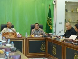 Kawal Proyek Strategis Untuk Kepentingan Masyarakat, Kajati Sumut Pimpin Rapat Koordinasi Program Percepatan Peningkatan Tata Guna Air