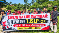 Warga Purba Bersatu Demo PLTA PT ESS Sipulak, Tuntut Transparansi Dana CSR