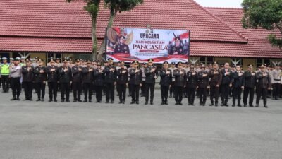 Pimpin Upacara Hari Kesaktian Pancasila, Kapolres Binjai Tegaskan Pancasila Pemersatu Bangsa