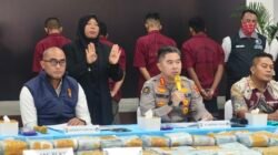 Polda Sumut Bongkar 244 Kg Sabu, 9 Kurir Jaringan Aceh-Jakarta Ditangkap