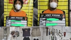 Gerak Cepat Polres Binjai Tangkap 2 Pelaku Curat Toko MKB Rp157 Juta