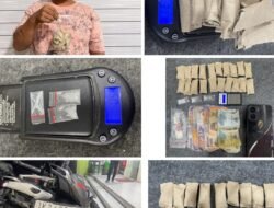 Nekat ! Pria Paruh Baya Jual Narkoba di Pinggir Rel : Polrestabes Medan Sita Paket Sabu dan Ganja