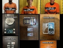 Komitmen Berantas Narkoba, Polres Binjai Tangkap 3 Pengedar di 3 Lokasi