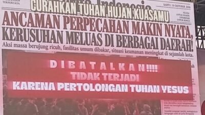 Ribuan Umat Gelar Konser Doa untuk Indonesia di TMII