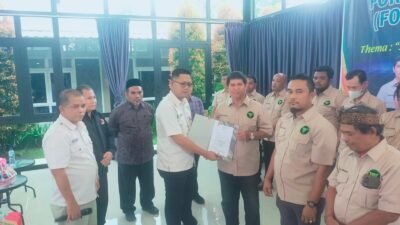 Forwaka Dairi Resmi Dilantik, Irfandi Tekankan Profesionalisme Jurnalis dan Perlindungan Hukum