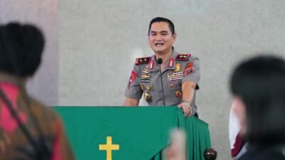 Minggu Kasih di Gereja HKBP Sudirman, Kapolda Sumut Ajak Masyarakat Perangi Narkoba dan Jaga Kamtibmas