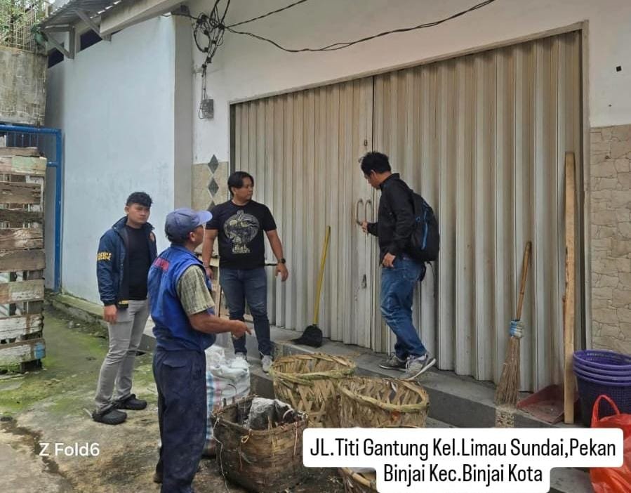 Polres Binjai sidak lokasi diduga praktik perjudian di Hamparan Perak Deli Serdang dan Titi Gantung Binjai Kota, tidak ditemukan aktivitas judi, Rabu (21/10/2026).