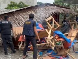 Polres Binjai dan BNNK Bongkar 12 Sarang Narkoba