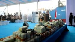 Kapolri Tegaskan Perang terhadap Narkoba, 1,16 Ton Ketamin Disita dari Kapal Asing