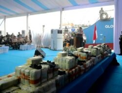 Kapolri Tegaskan Perang terhadap Narkoba, 1,16 Ton Ketamin Disita dari Kapal Asing
