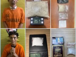 Polres Binjai Tangkap Dua Pengedar, Sita 86,67 Gram Sabu