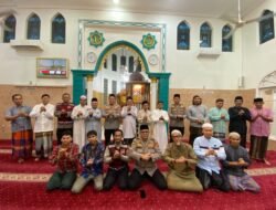 Kapolsek Sunggal Subuh Keliling di Masjid Al Ikhlas Sei Sekambing