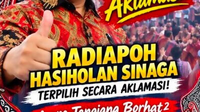 Dukungan Menguat, Radiapoh Sinaga Dorong Sairon Sinaga Jadi Ketua Umum PPTSB Aklamasi